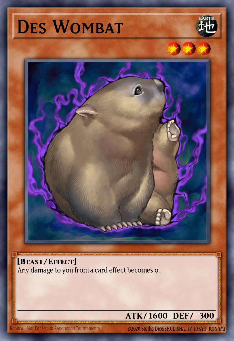 Des Wombat SGX2-ENE03 – Speed Duel GX: Midterm Paradox