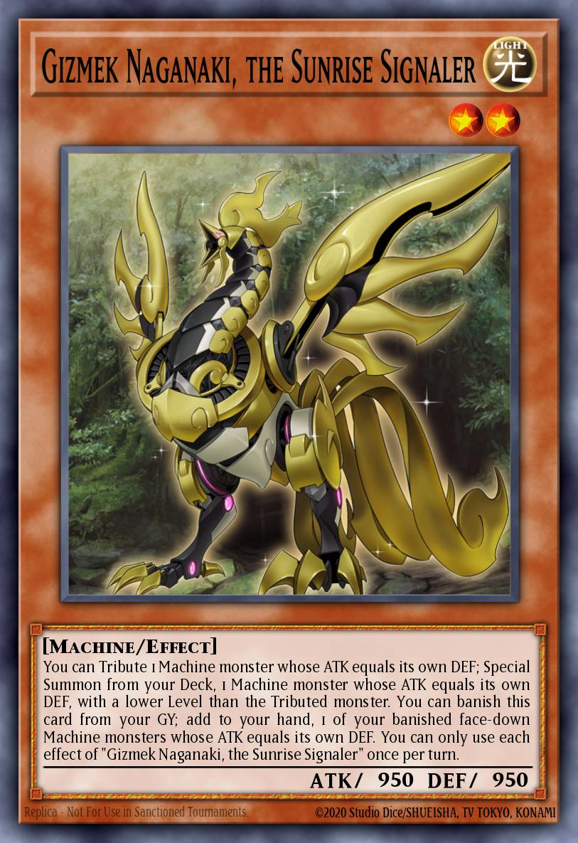 Gizmek Naganaki, the Sunrise Signaler MP22-EN131 – 2022 Tin of the Pharaoh's Gods