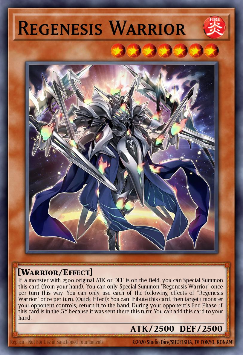 Regenesis Warrior UP01-EN008 – Ultimate Tournament Pack 1