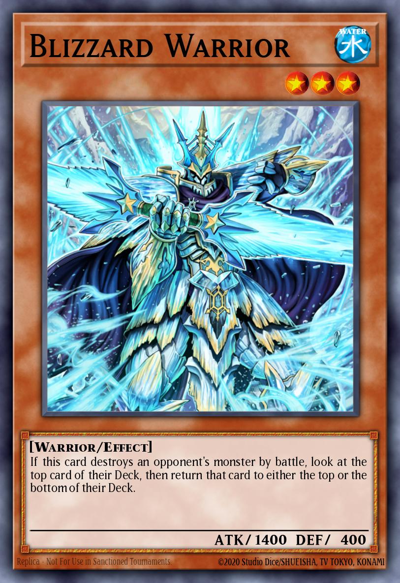 Blizzard Warrior HAC1-EN030 – Hidden Arsenal: Chapter 1