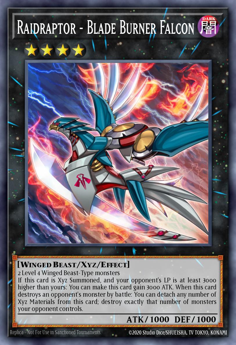Raidraptor - Blade Burner Falcon DRL3-EN005 – Dragons of Legend: Unleashed