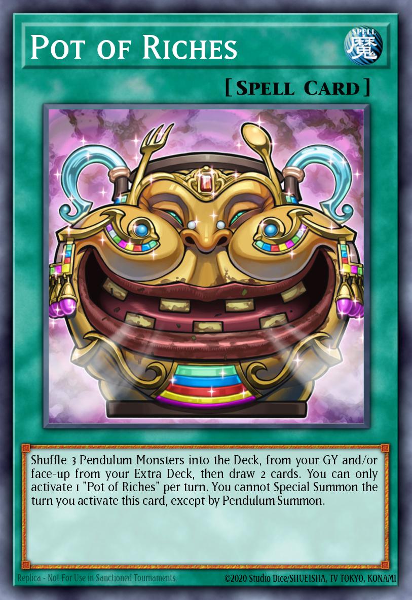 Pot of Riches LEDD-ENC20 – Legendary Dragon Decks