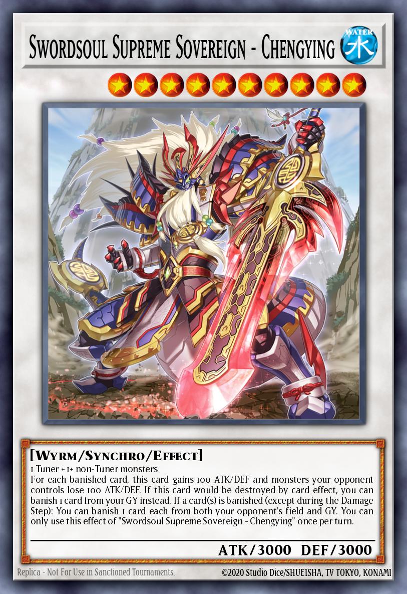 Swordsoul Supreme Sovereign - Chengying BODE-EN042 – Burst of Destiny
