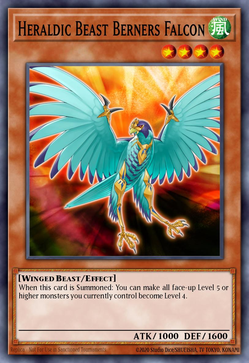 Heraldic Beast Berners Falcon ABYR-EN013 – Abyss Rising