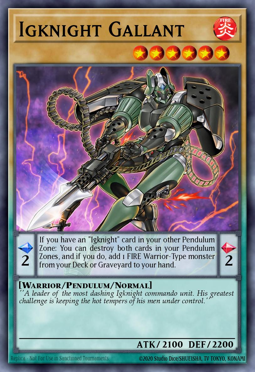 Igknight Gallant CORE-EN031 – Clash of Rebellions