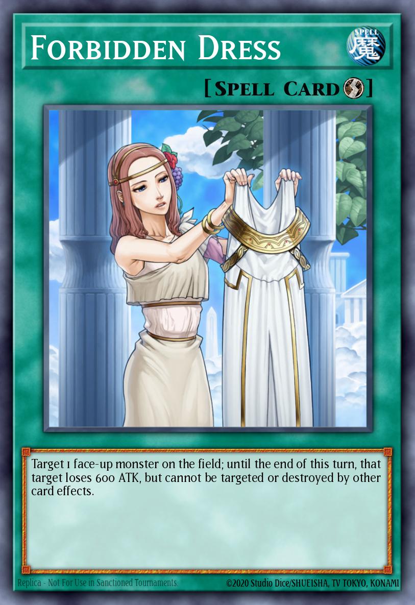Forbidden Dress BP03-EN180 – Battle Pack 3: Monster League