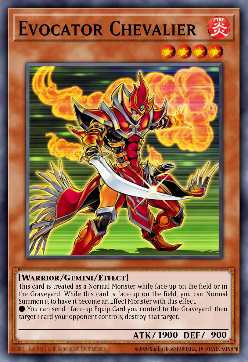 Evocator Chevalier SDWS-EN002 – Warriors' Strike Structure Deck