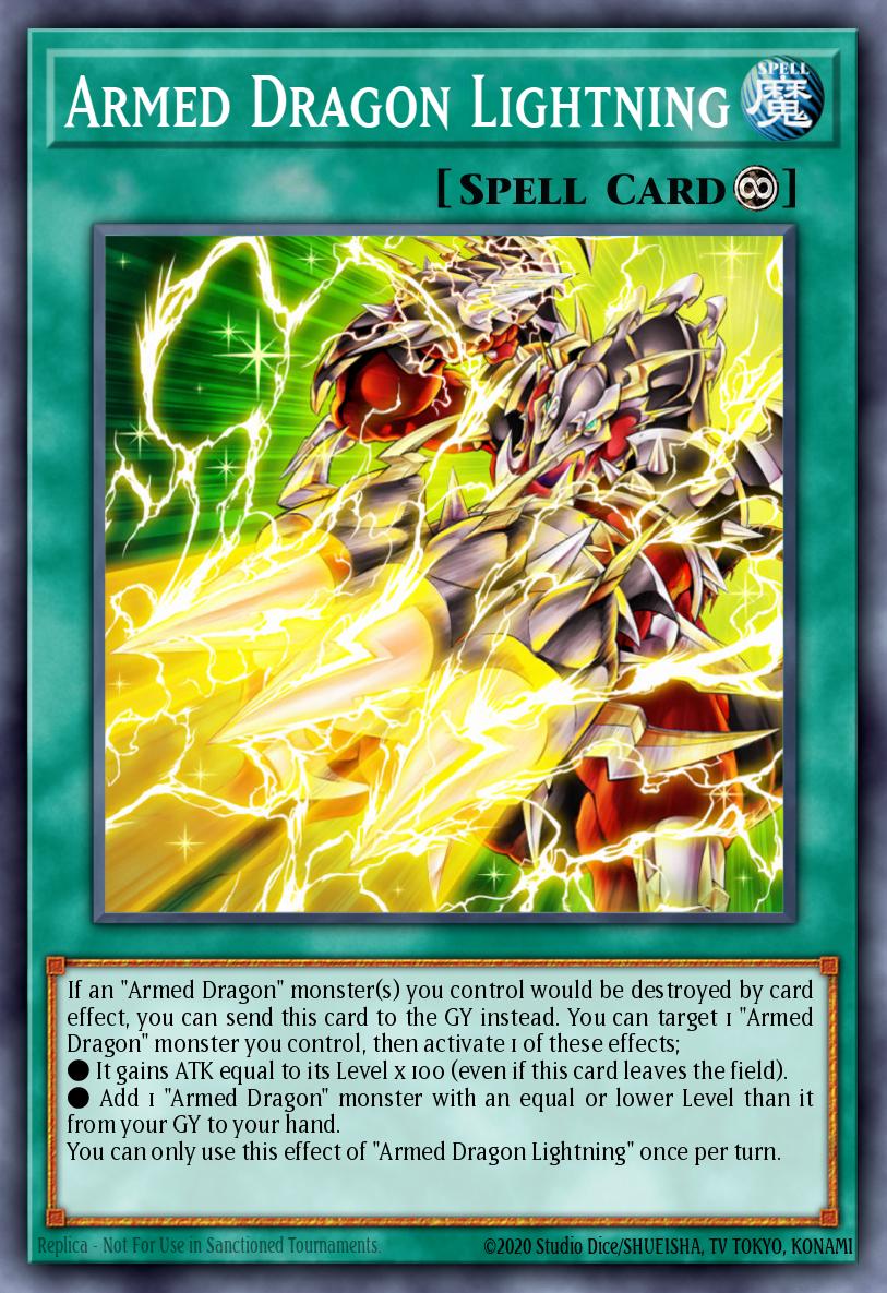 Armed Dragon Lightning MP22-EN031 – 2022 Tin of the Pharaoh's Gods
