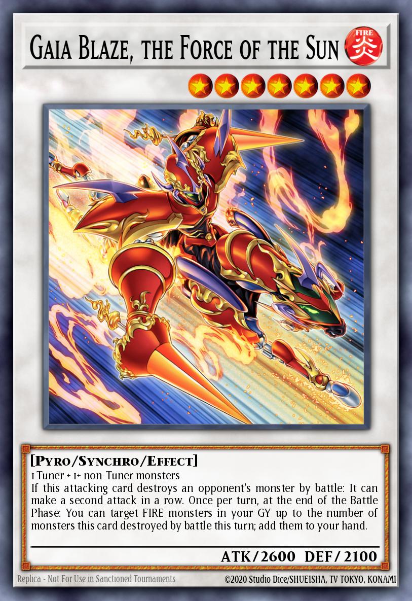 Gaia Blaze, the Force of the Sun MP24-EN369 – 25th Anniversary Tin: Dueling Mirrors