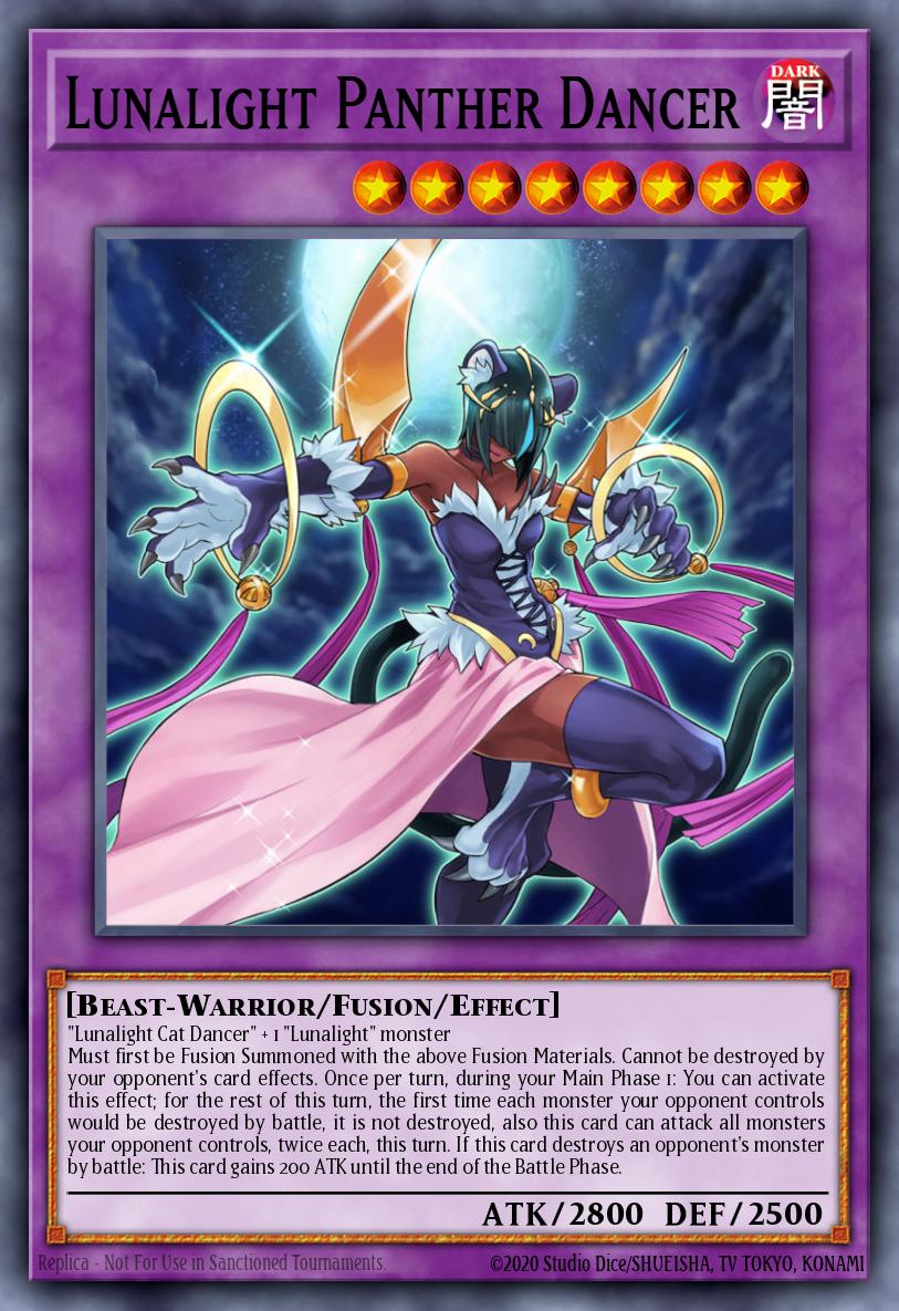Lunalight Panther Dancer LAVD-ENL31 – Legendary Arc-V Decks