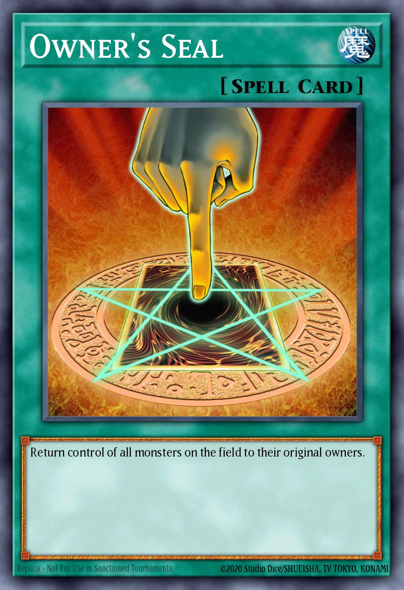 Owner's Seal SDSA-EN030 – Structure Deck: Sacred Beasts