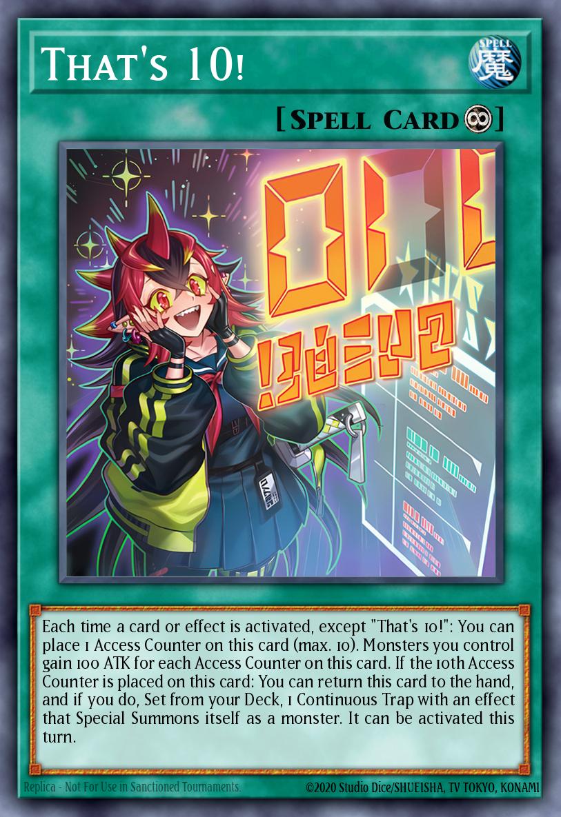 That's 10! INFO-EN067 – The Infinite Forbidden