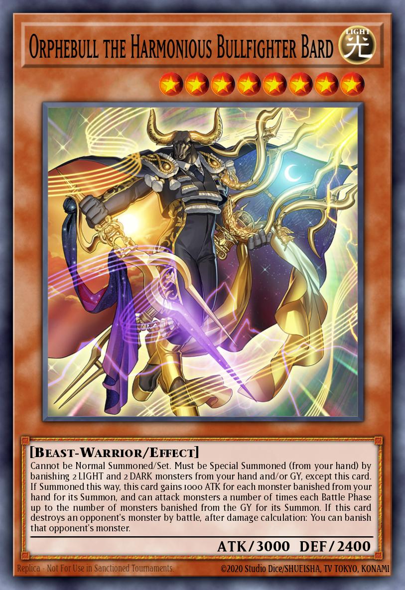 Orphebull the Harmonious Bullfighter Bard PHHY-EN082 – Photon Hypernova