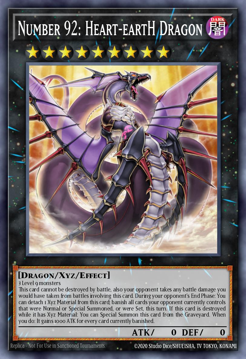Number 92: Heart-eartH Dragon BLMR-EN077 – Battles of Legend: Monstrous Revenge