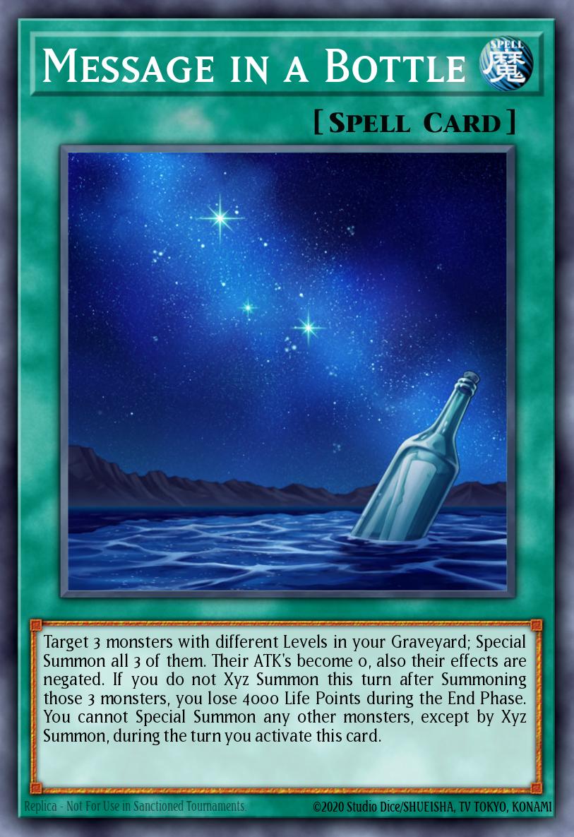 Message in a Bottle ZTIN-EN015 – Zexal Collection Tin