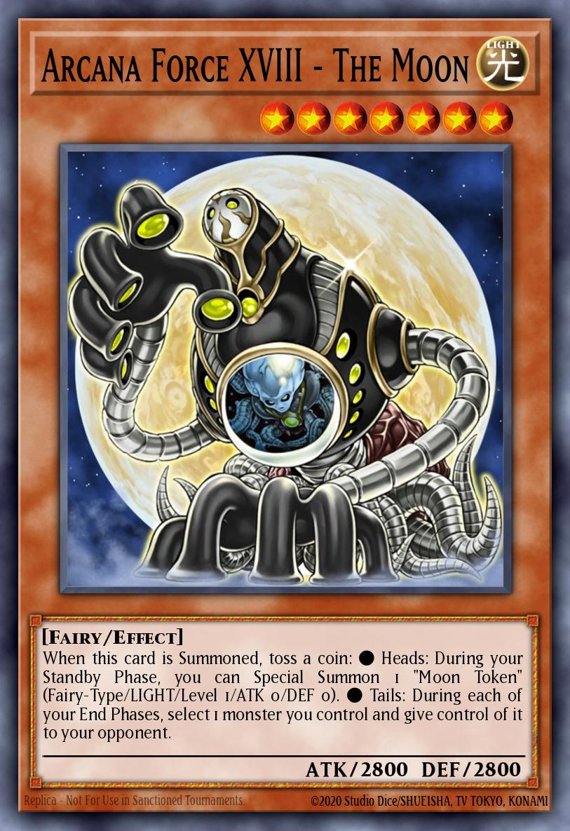 Arcana Force XVIII - The Moon LODT-EN015 – Light of Destruction