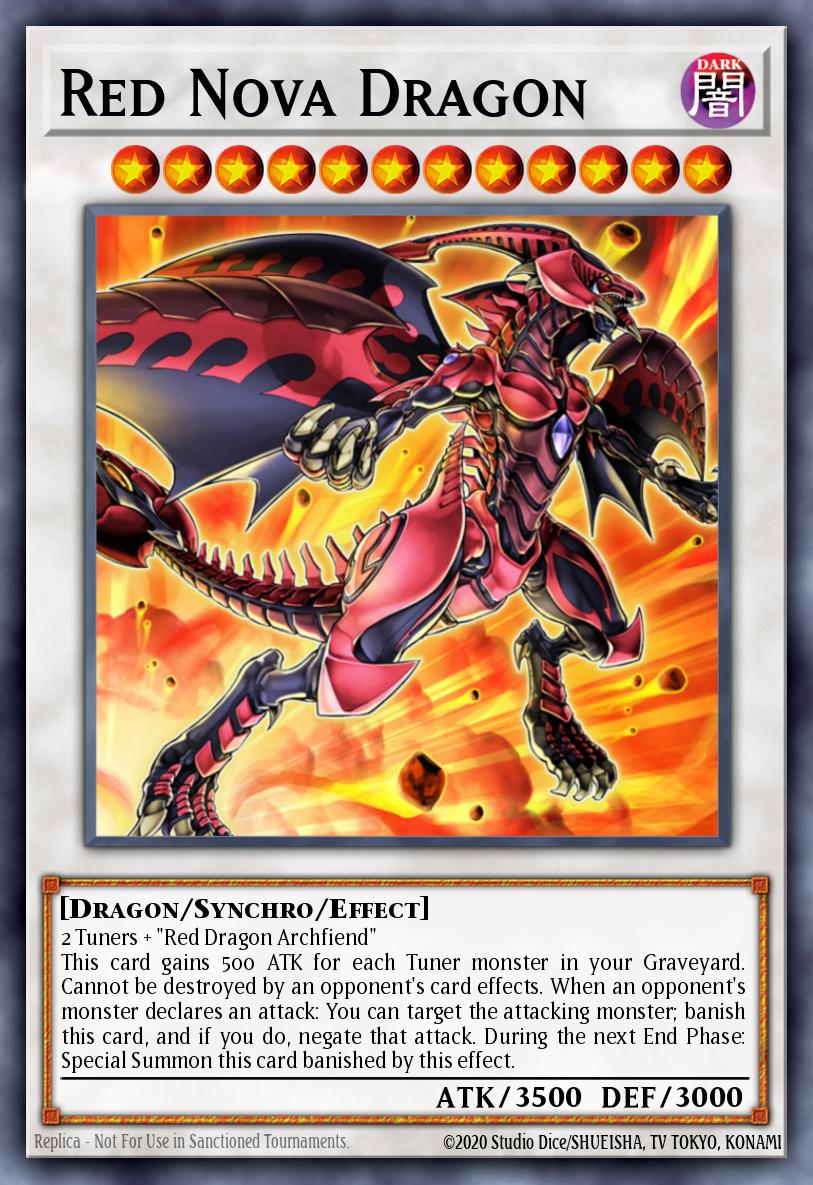Red Nova Dragon BLZD-EN101 – Blazing Dominion