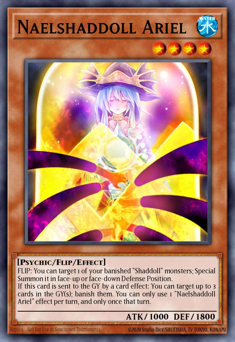 Naelshaddoll Ariel SDSH-EN003 – Structure Deck: Shaddoll Showdown