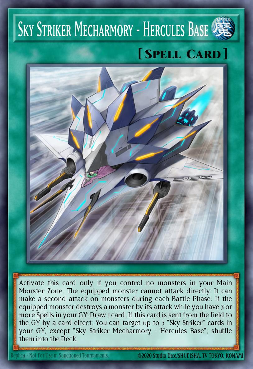 Sky Striker Mecharmory - Hercules Base L26D-ENS17 – Legendary Modern Decks 2026