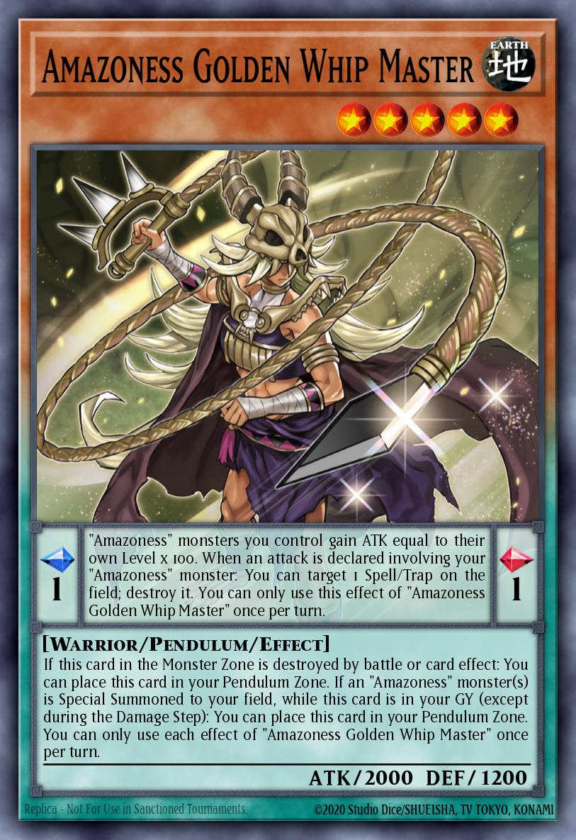 Amazoness Golden Whip Master DABL-EN093 – Darkwing Blast