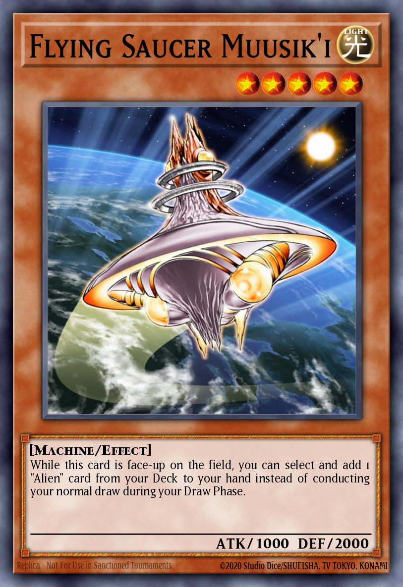 Flying Saucer Muusik'i POTD-EN030 – Power of the Duelist