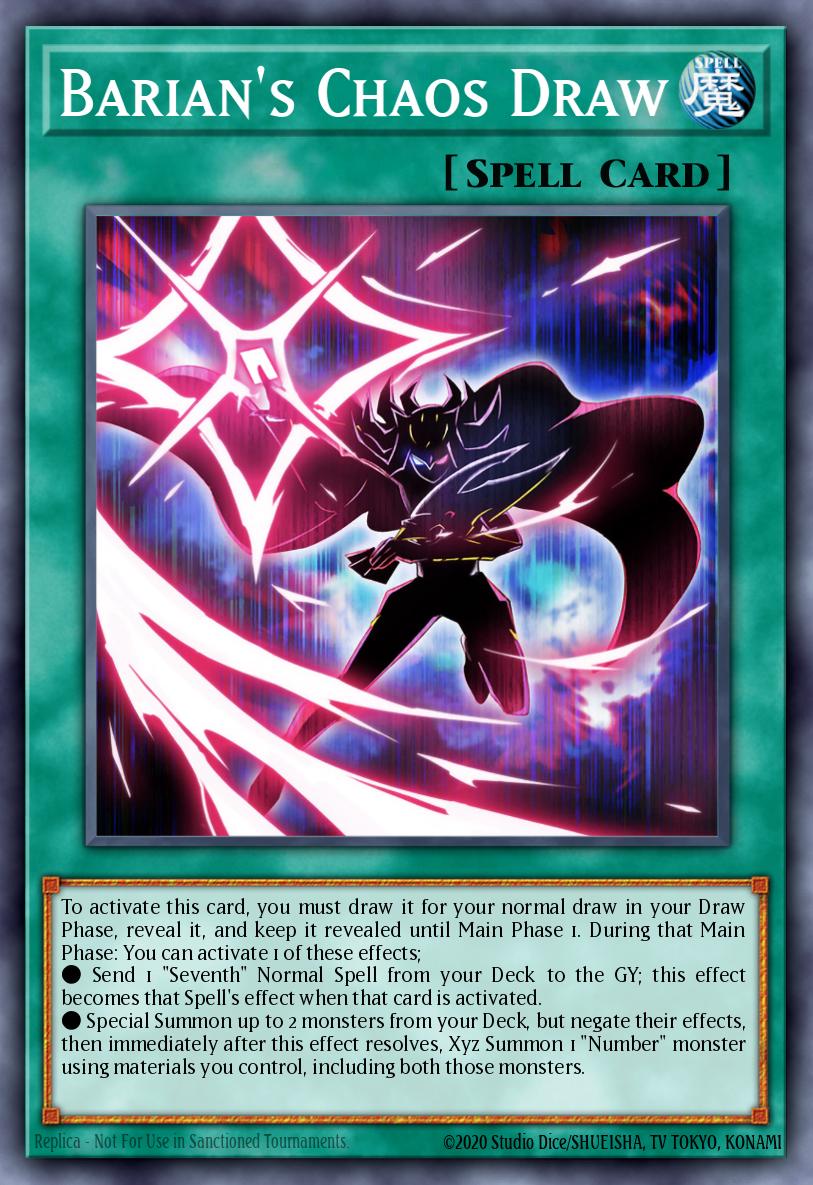 Barian's Chaos Draw LED9-EN005 – Legendary Duelists: Duels From the Deep