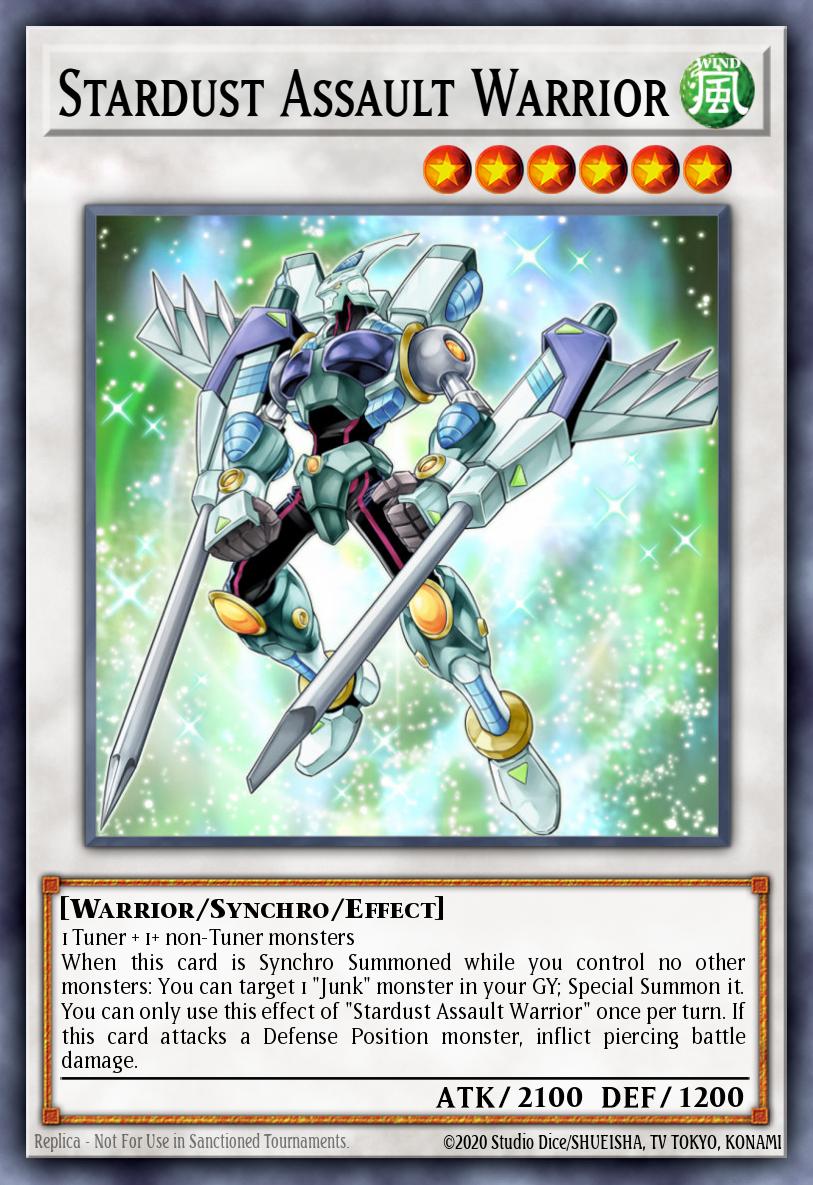 Stardust Assault Warrior CT15-EN008 – 2018 Mega-Tins