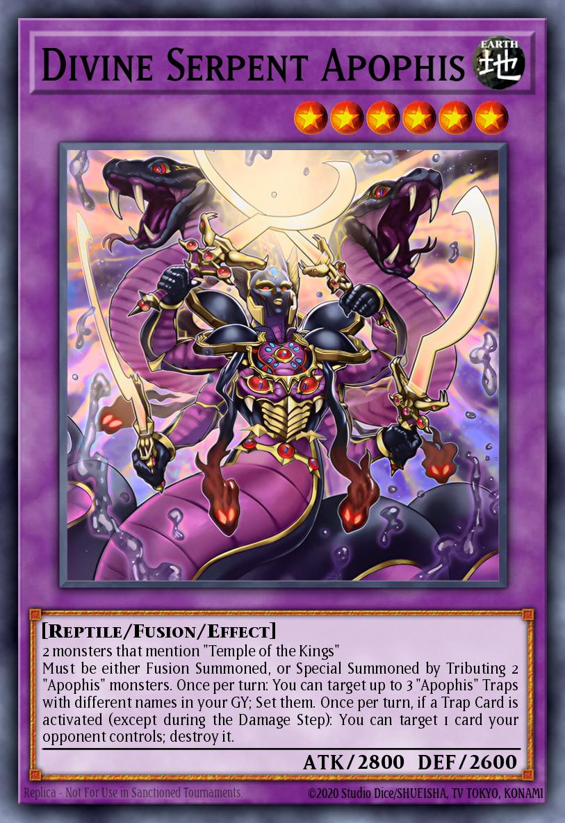 Divine Serpent Apophis MZTM-EN004 – Maze of the Master
