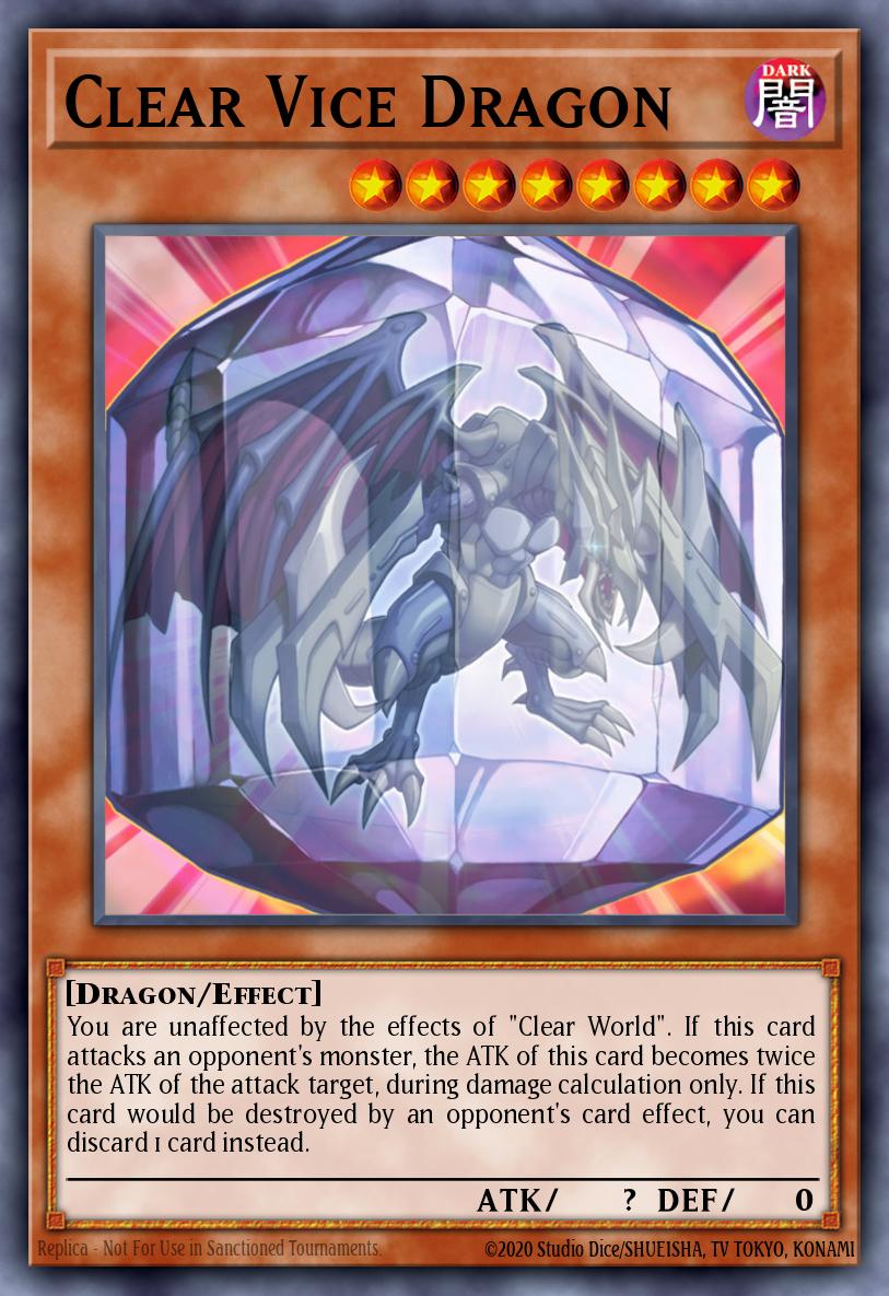 Clear Vice Dragon MZTM-EN071 – Maze of the Master