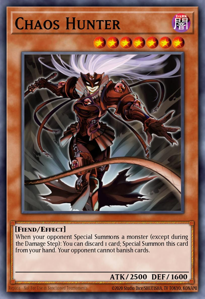 Chaos Hunter RA02-EN007 – 25th Anniversary Rarity Collection II