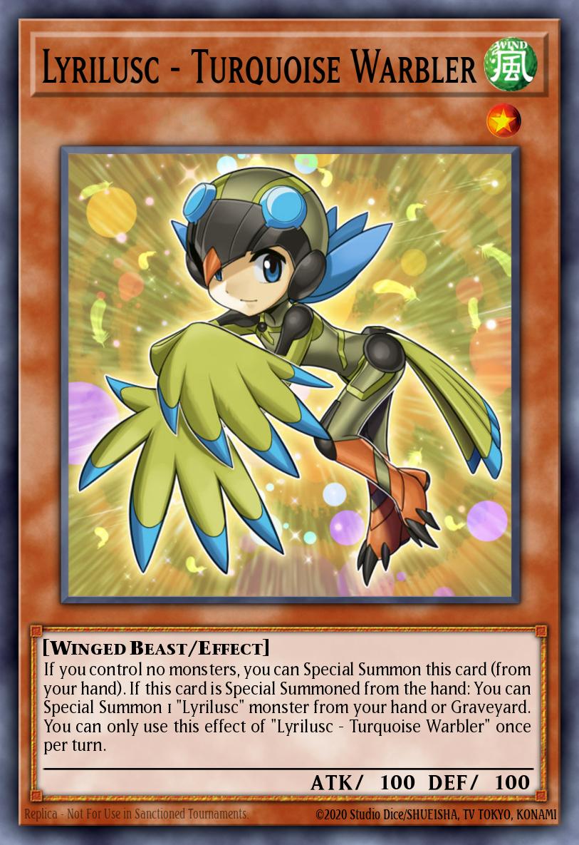 Lyrilusc - Turquoise Warbler LED8-EN044 – Legendary Duelists: Synchro Storm