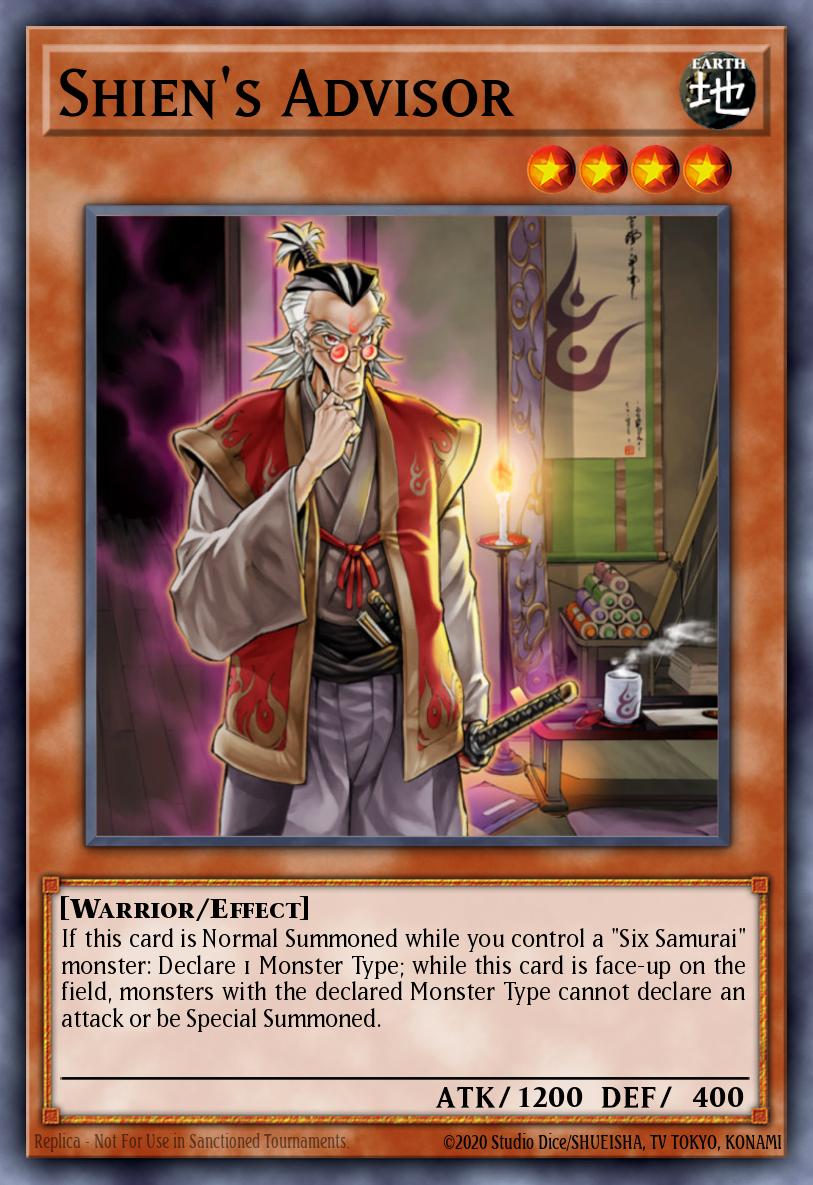 Shien's Advisor SPWA-EN046 – Spirit Warriors