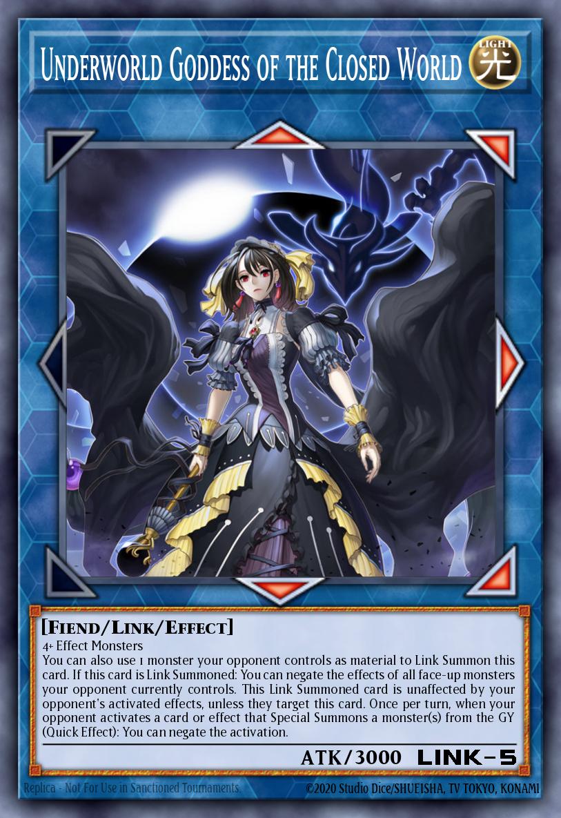 Underworld Goddess of the Closed World BLGG-EN144 – Battles of Legend: Glorious Gallery