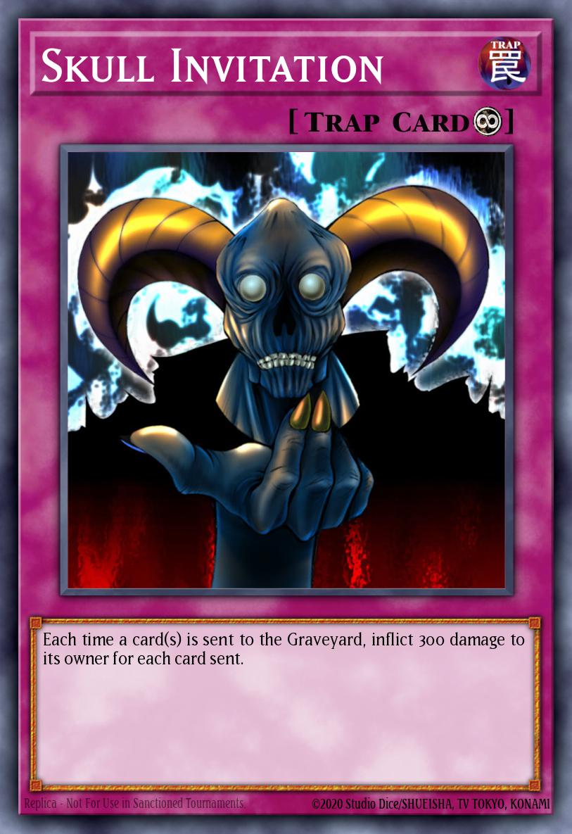 Skull Invitation PSV-EN056 – Pharaoh's Servant