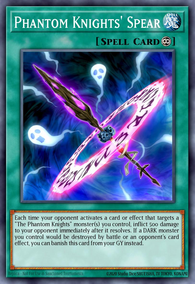 Phantom Knights' Spear LEHD-ENC14 – Legendary Hero Decks
