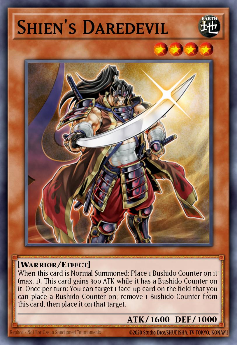 Shien's Daredevil SDWA-EN020 – Samurai Warlords Structure Deck
