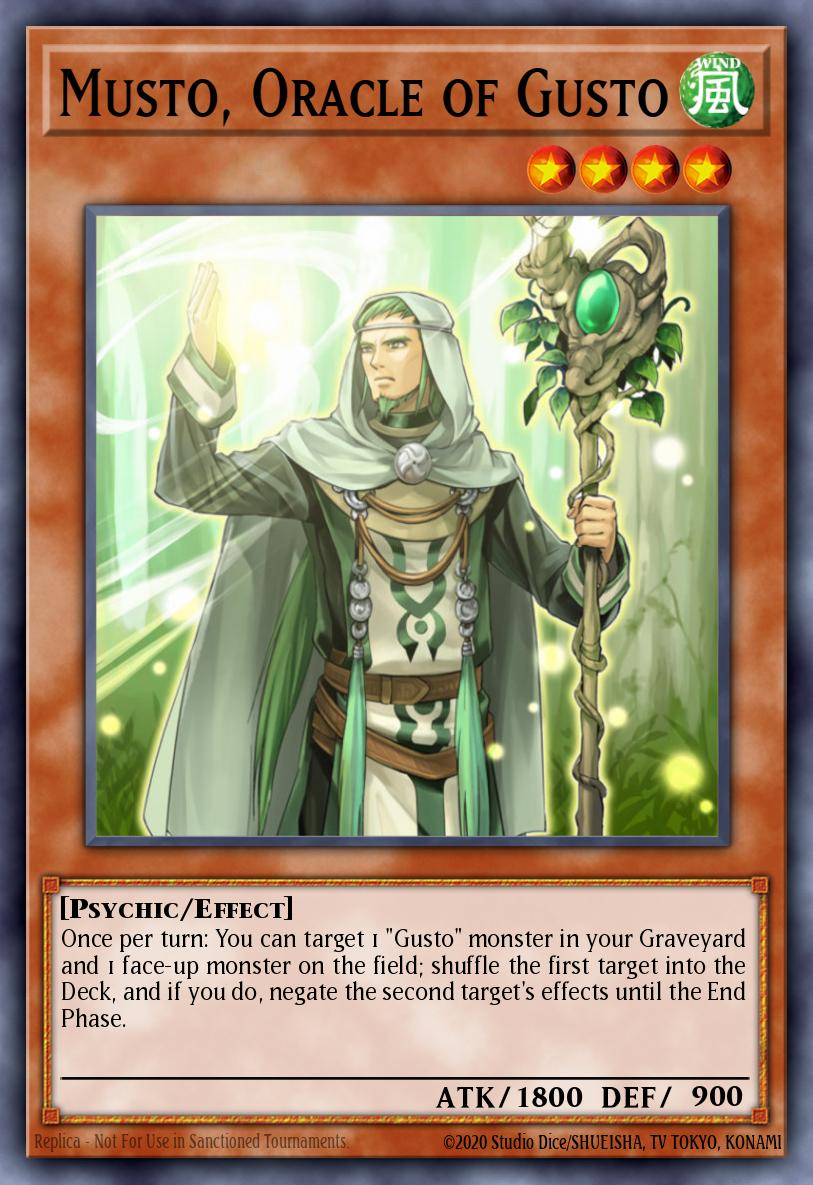 Musto, Oracle of Gusto DT06-EN081 – Duel Terminal 6b