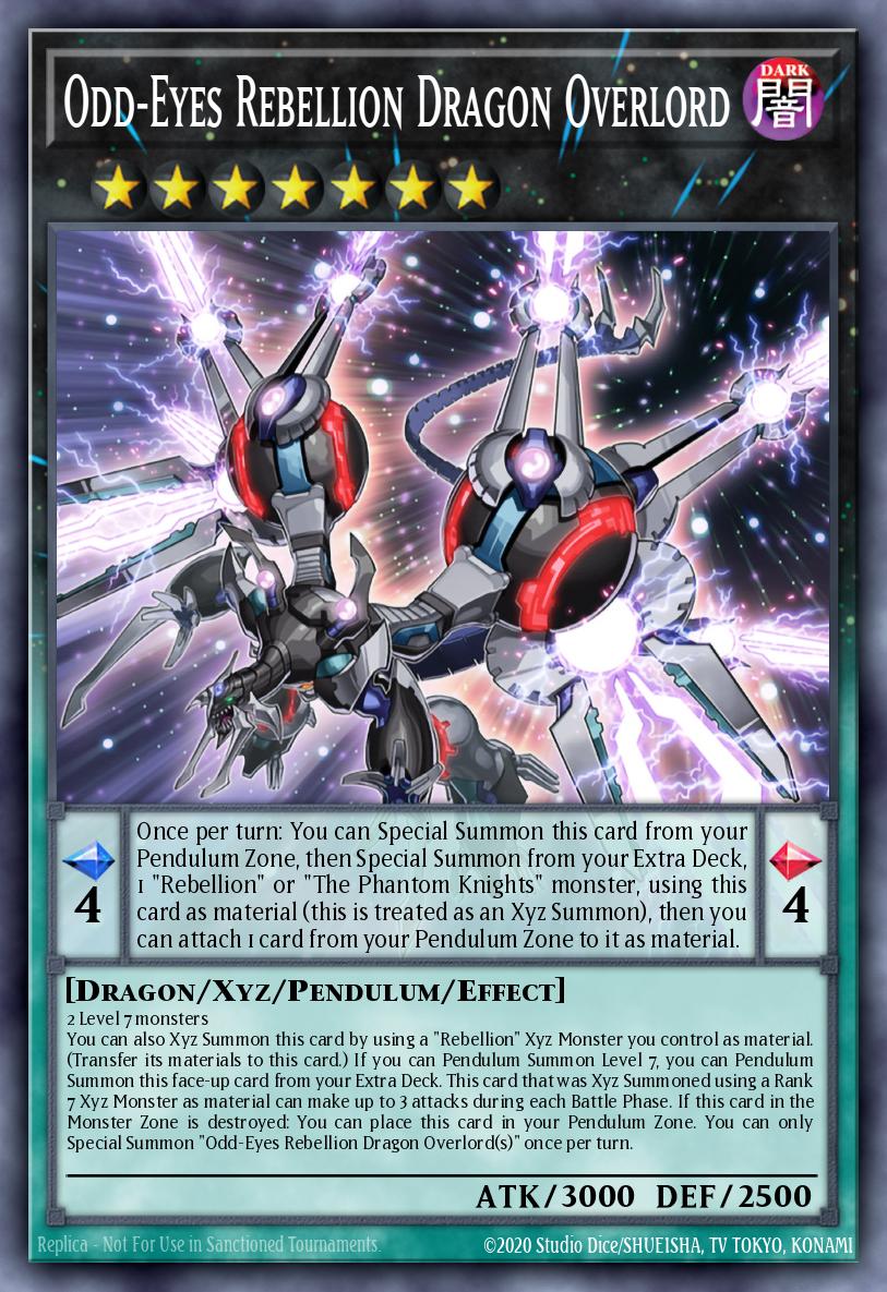 Odd-Eyes Rebellion Dragon Overlord LAVD-ENO30 – Legendary Arc-V Decks