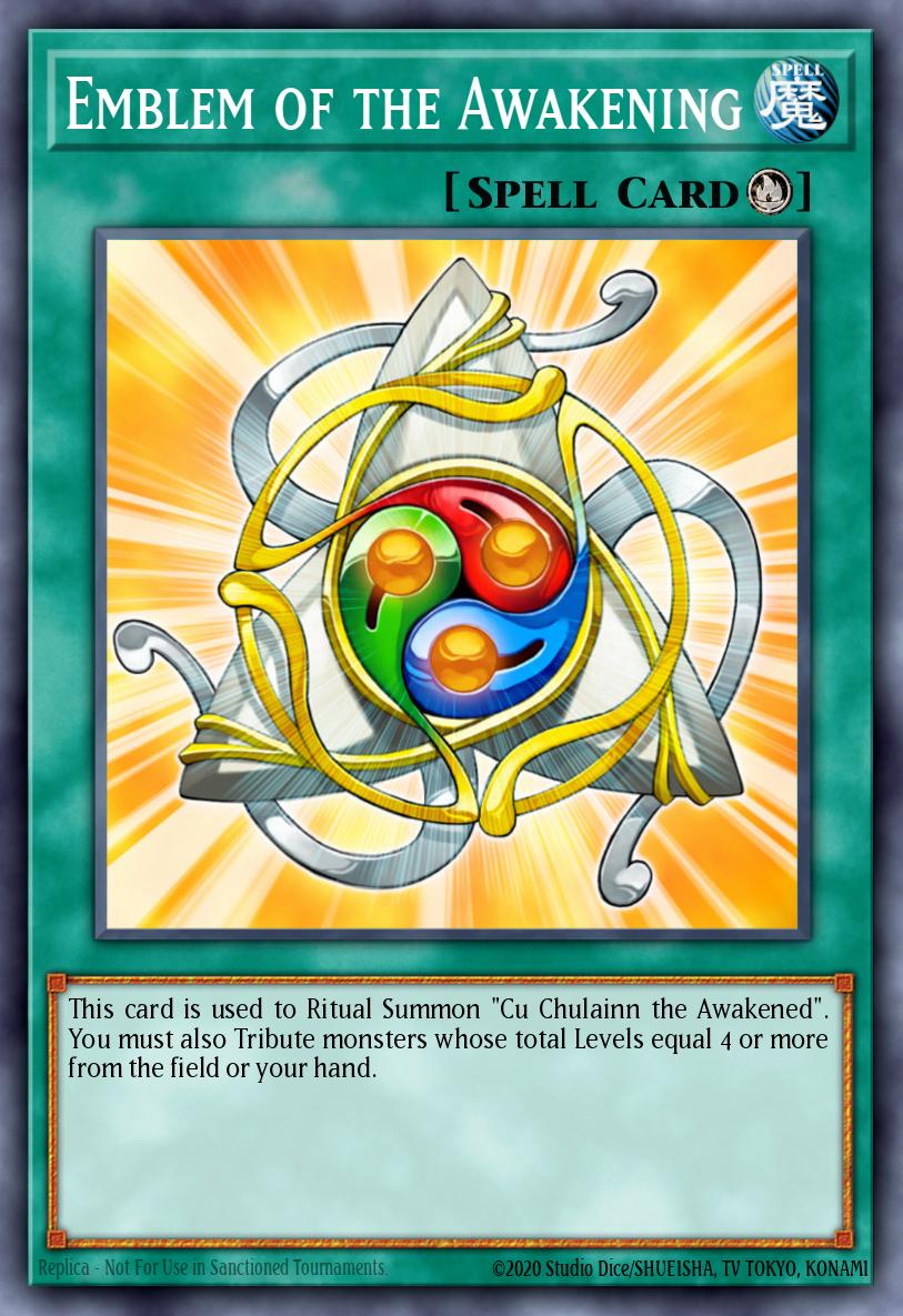 Emblem of the Awakening STON-EN044 – Strike of Neos
