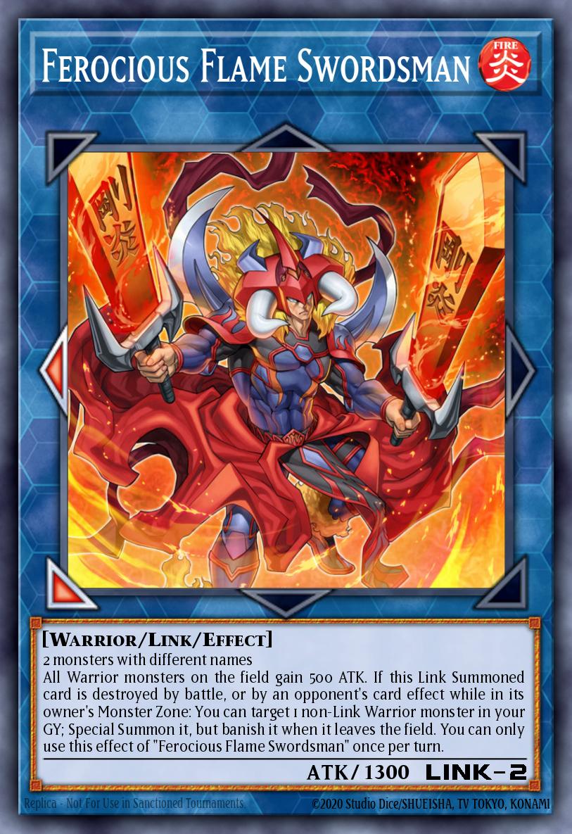 Ferocious Flame Swordsman DUOV-EN032 – Duel Overload