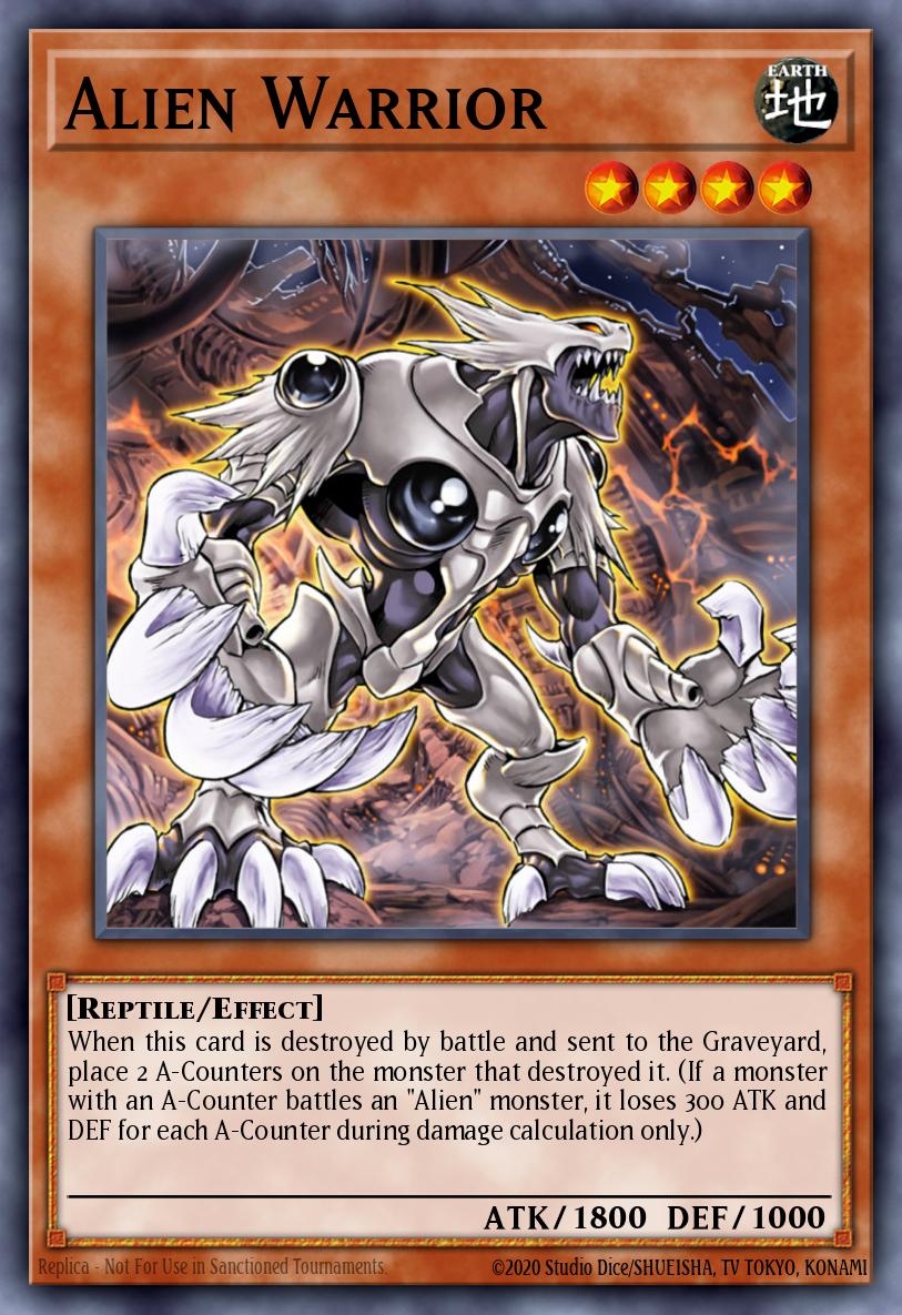 Alien Warrior CP08-EN016 – Champion Pack: Game Eight