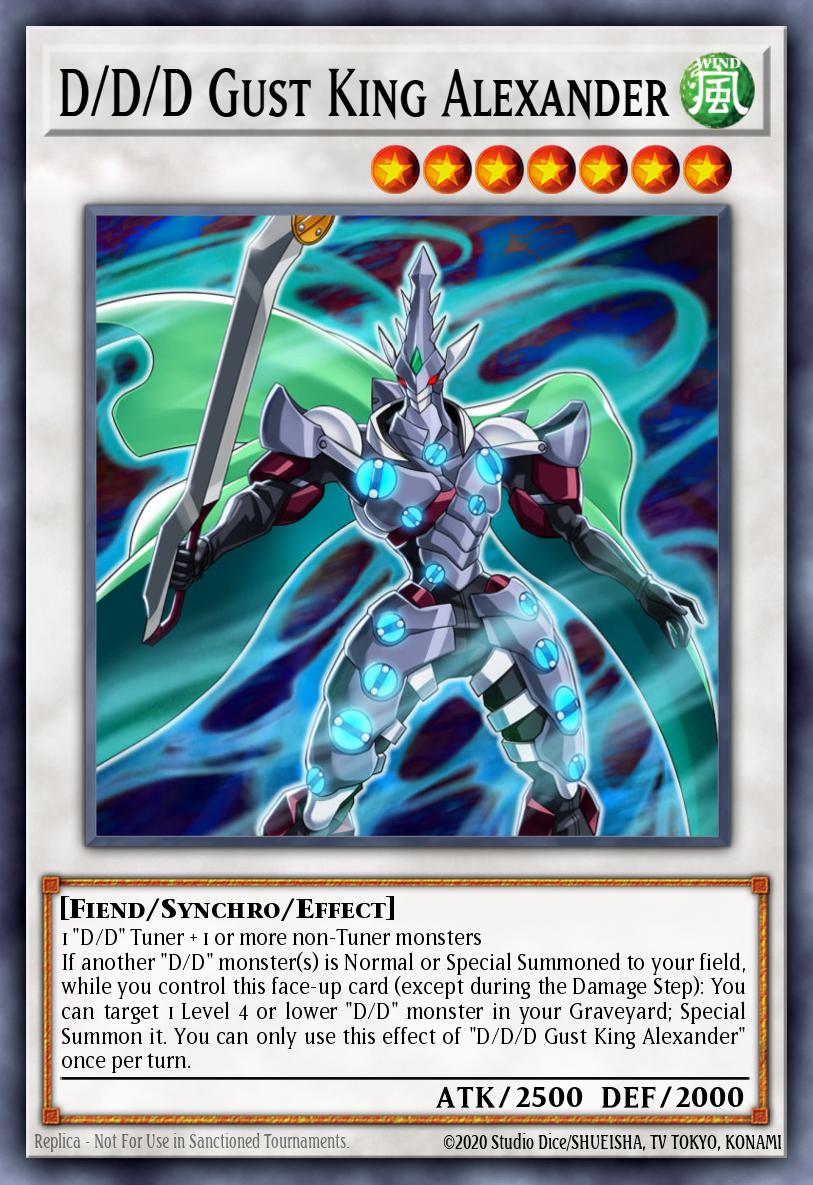 D/D/D Gust King Alexander CT13-EN010 – 2016 Mega-Tins