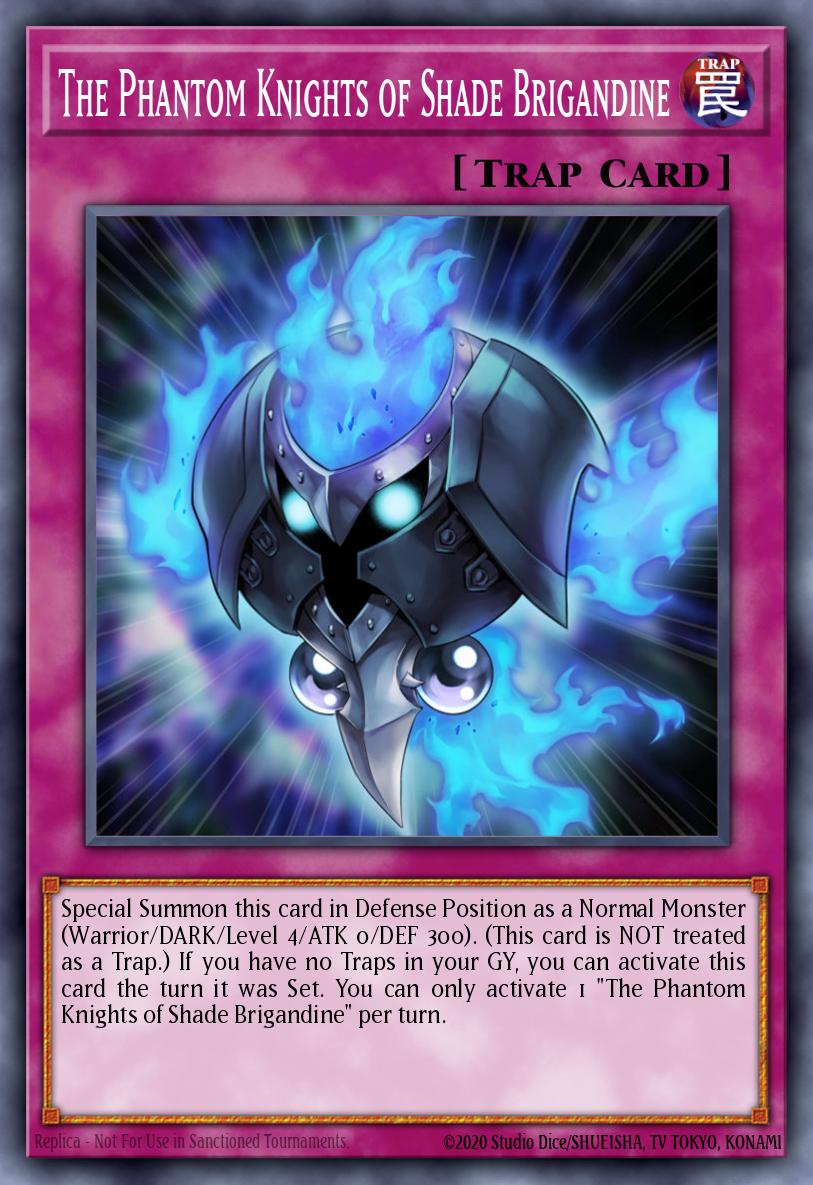 The Phantom Knights of Shade Brigandine PGL3-EN015 – Premium Gold: Infinite Gold
