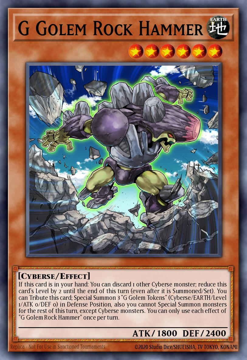 G Golem Rock Hammer BLCR-EN040 – Battles of Legend: Crystal Revenge