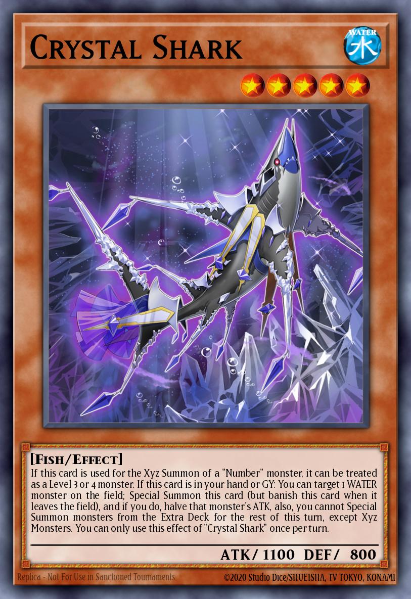 Crystal Shark RA03-EN031 – Quarter Century Bonanza