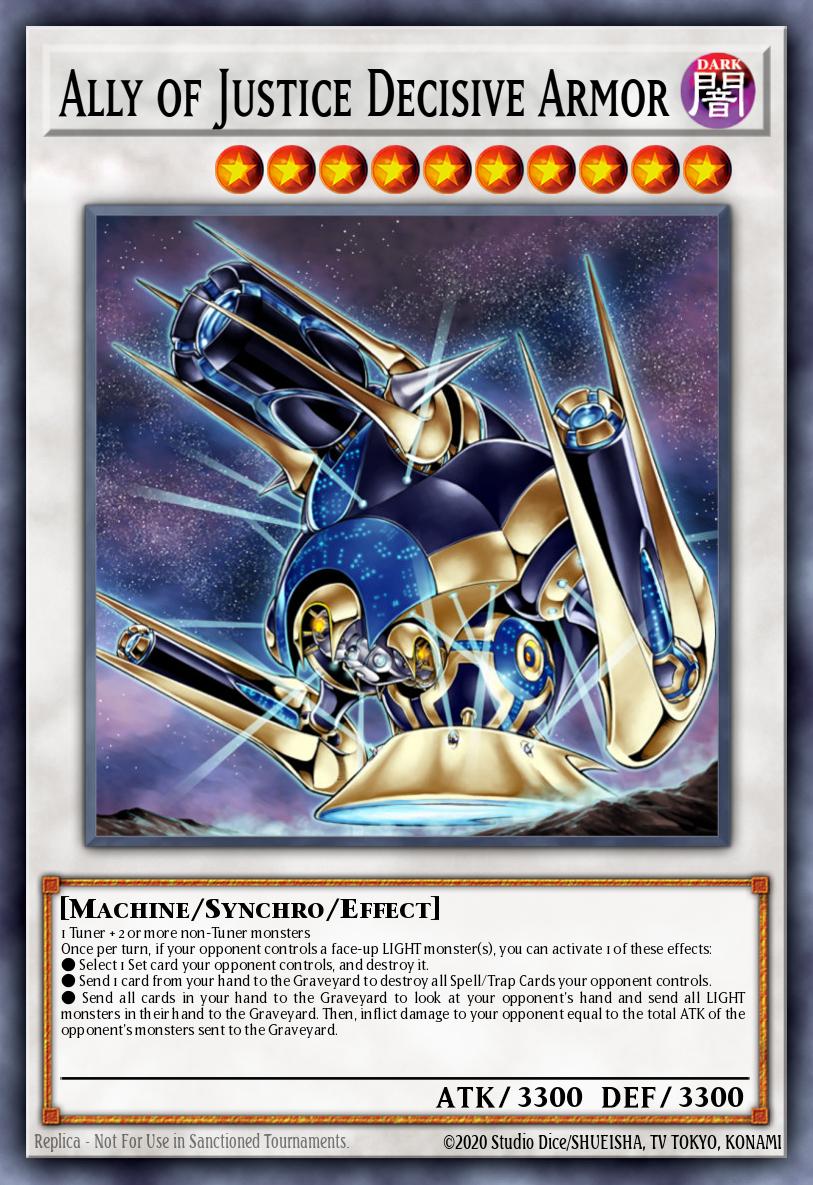 Ally of Justice Decisive Armor HA03-EN060 – Hidden Arsenal 3