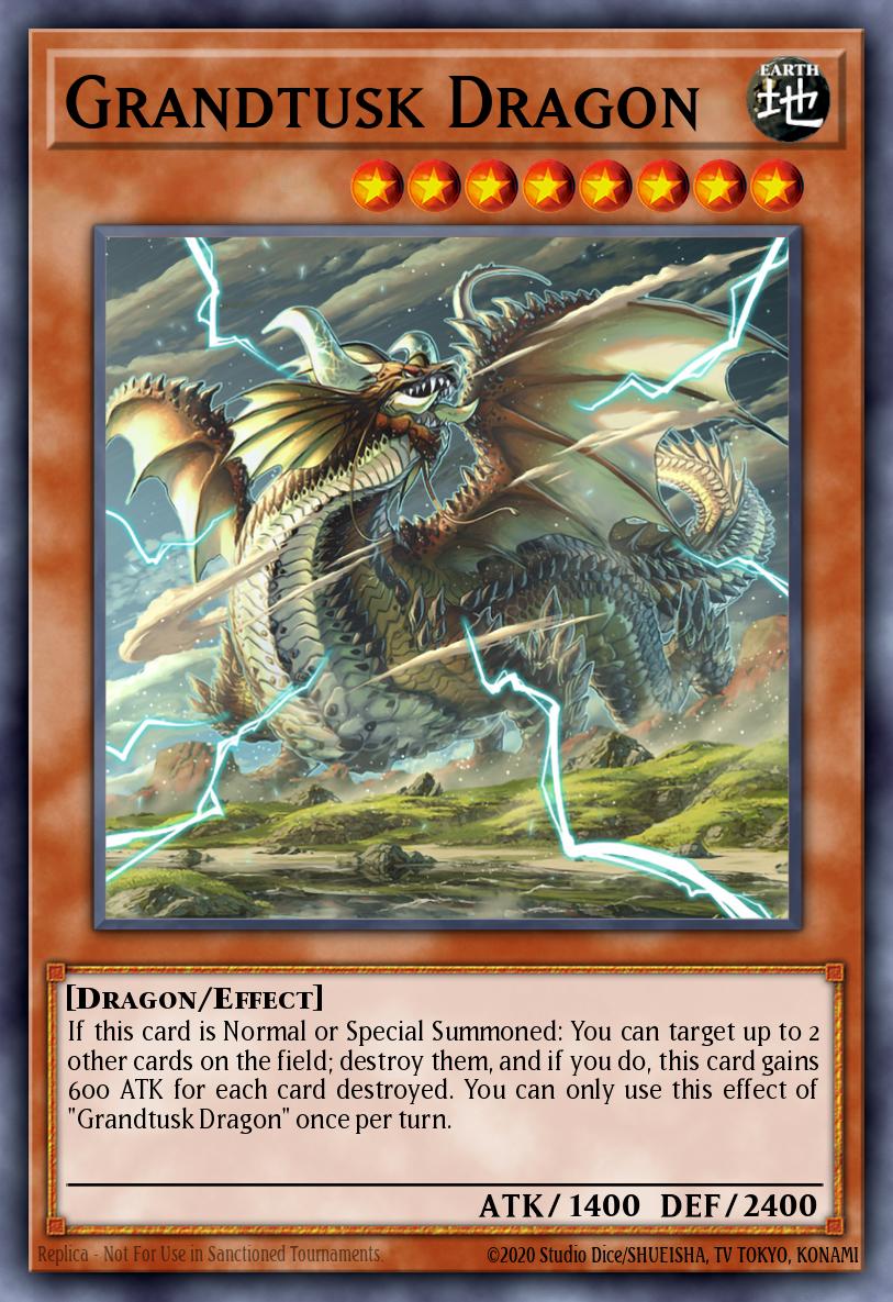 Grandtusk Dragon POTE-EN033 – Power of the Elements