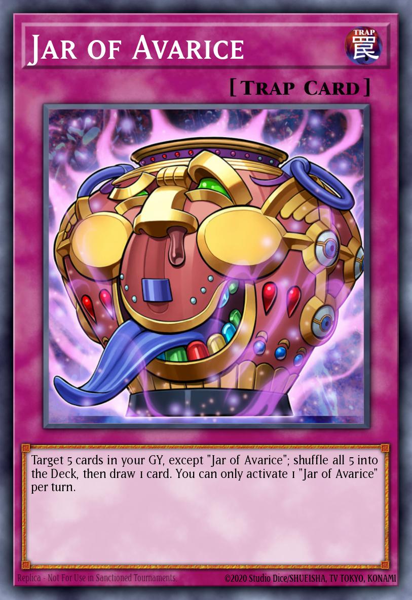 Jar of Avarice YS17-EN032 – Starter Deck: Link Strike