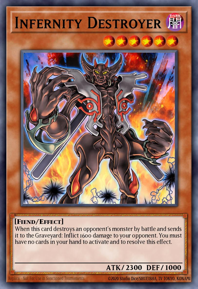 Infernity Destroyer WGRT-EN030 – War of the Giants Reinforcements