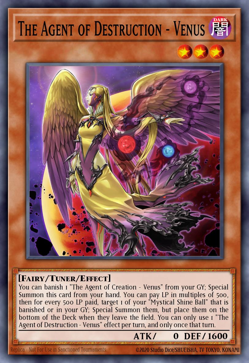 The Agent of Destruction - Venus BACH-EN021 – Battle of Chaos